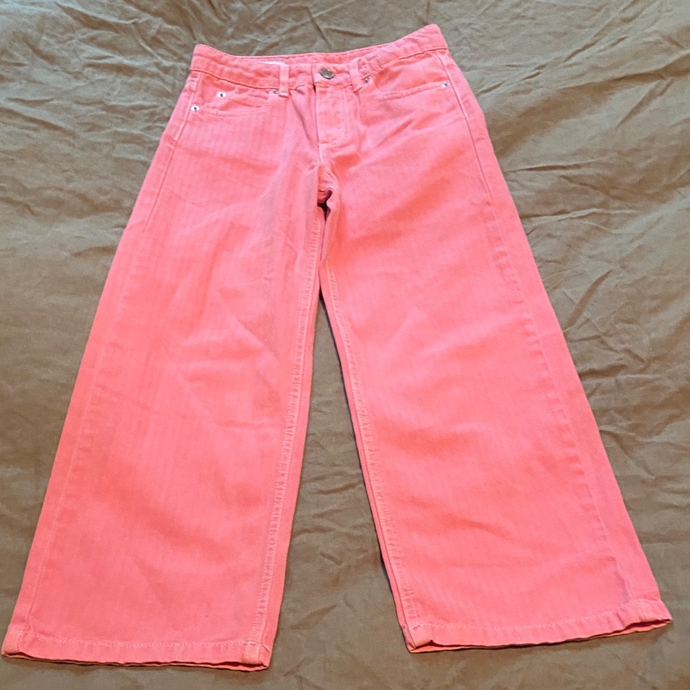 ZARA Girls Coral Jeans